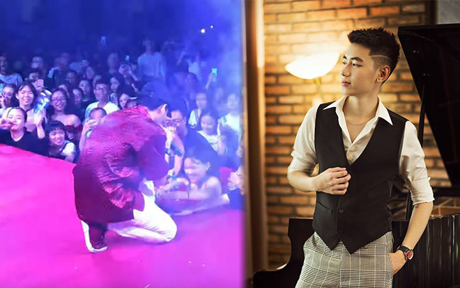 K-ICM bóng gió 'gato' khi Jack được fan girl buộc dây giày trên sân khấu Ảnh 2