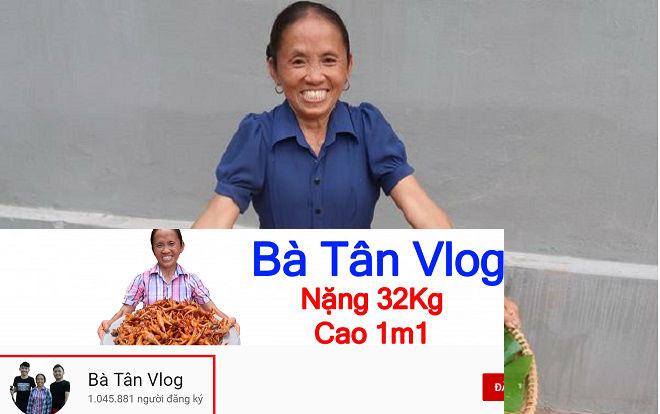 Trời ơi tin được không? Bà Tân Vlog vượt mốc 1 triệu người đăng ký theo dõi, chuẩn bị nhận nút vàng Youtube Ảnh 2