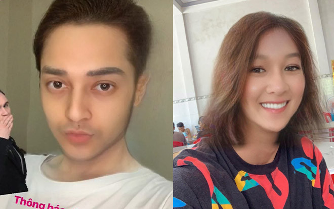 Sao Việt 'biến đổi giới tính': Bảo Anh chuẩn men hơn Hồ Quang Hiếu, Song Luân hóa con gái nhìn giống… Chung Gia Hân? Ảnh 2