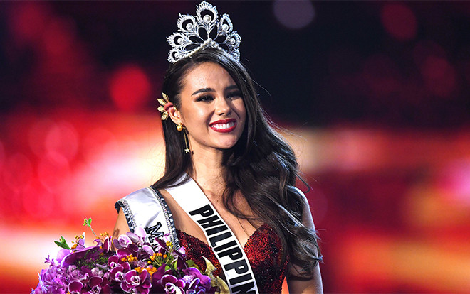 Hoàng Thùy ơi, vào xem Catriona Gray đã từng chuẩn bị những gì cho Miss Unverse này Ảnh 2