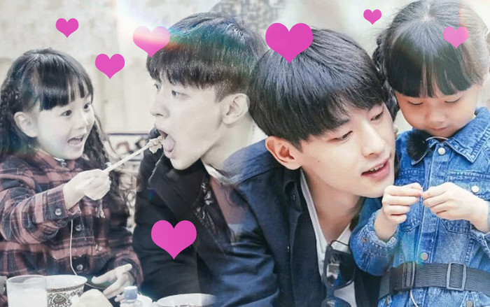 'Con gái hờ' của Đặng Luân trong 'Bố ơi mình đi đâu thế' khiến nhiều người cảm động khi lặng lẽ ngắm nhìn cha của mình Ảnh 2