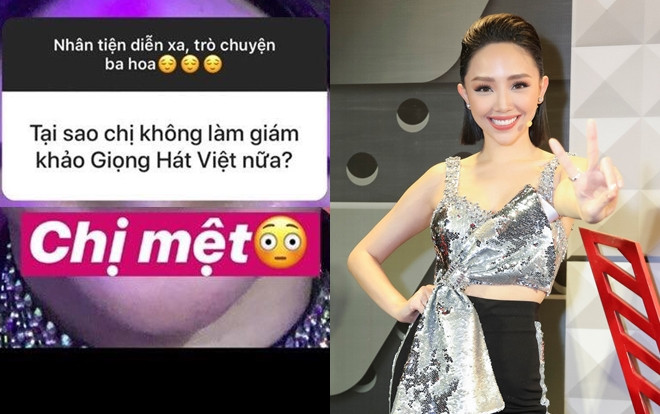 Fan 'bật ngửa' với lý do tạm rời 'ghế nóng' The Voice của Tóc Tiên Ảnh 2