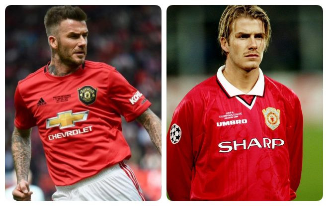 Hình ảnh xúc động của David Beckham trong ngày khoác áo M.U Ảnh 2