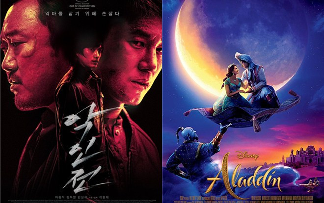 ‘Aladdin’ dẫn đầu phòng vé Hàn tuần đầu tiên ra mắt - ‘Trùm, Cớm và Ác Quỷ’ của Ma Dong Seok vượt qua cột mốc 2 triệu khán giả Ảnh 2