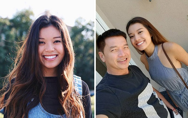 Chân dung hai cô con gái được Quang Minh - Hồng Đào cưng như trứng mỏng Ảnh 2