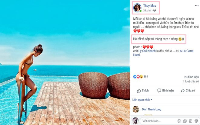 Mâu Thủy dập tắt cái nắng ngày hè với body tựa 'mực 1 nắng' Ảnh 2