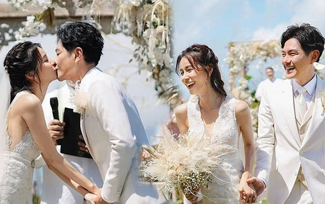 Tiêu Chính Nam - Huỳnh Thuý Như lần đầu công khai ảnh cưới sau khi bí mật kết hôn tại Bali Ảnh 2