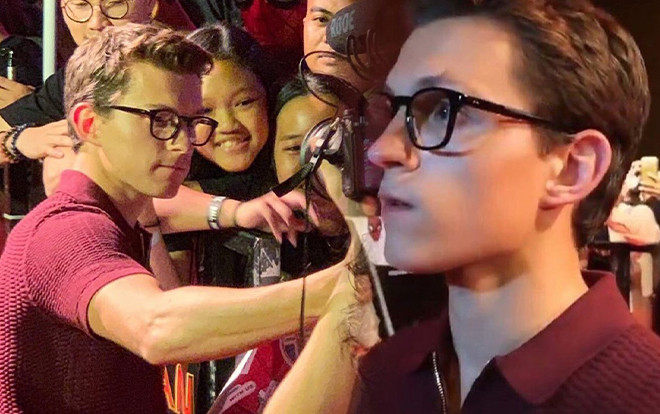 Cận cảnh nhan sắc Tom Holland tại fan-event ở Bali, biểu cảm siêu đáng yêu khi lỡ miệng spoil phỉm Ảnh 2