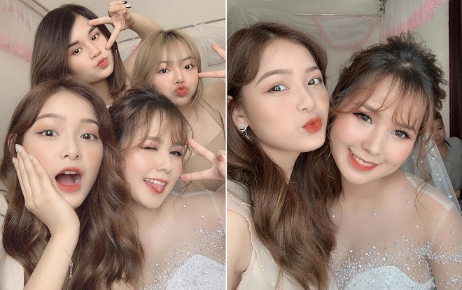 Bức ảnh 'cô dâu và dàn phù dâu xinh đẹp như nhau' gây sốt MXH và đây là info của 4 cô nàng! Ảnh 2