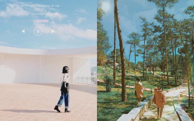 Phát hiện trường ĐH góc nào cũng đẹp, đi vài bước lại có tấm hình check-in khiến sinh viên ca ngợi là 'thánh địa sống ảo' Ảnh 2