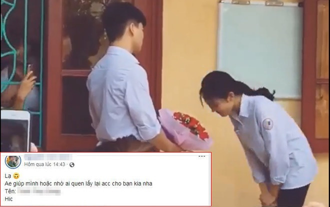 Nam sinh nhận vô số lời khen khi giúp crush lấy lại Facebook dù bị từ chối khi tỏ tình giữa đám đông Ảnh 2
