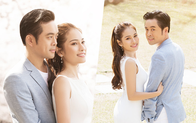 Dương Khắc Linh và Sara Lưu lãng mạn trong bộ ảnh cưới đầy mộng mơ tại Seoul Ảnh 2