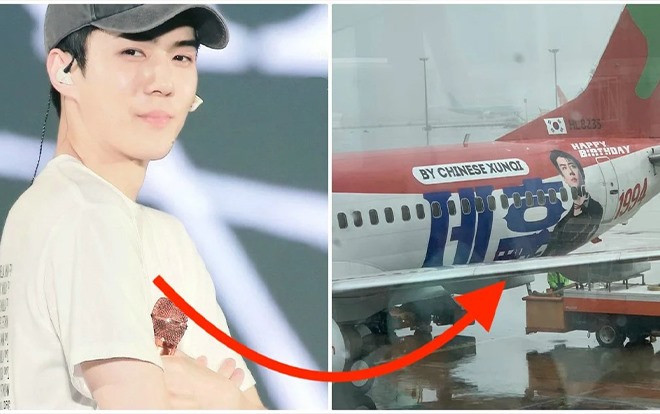 Fan EXO dành tặng món quà sinh nhật vô cùng bất ngờ cho cậu út Sehun Ảnh 2