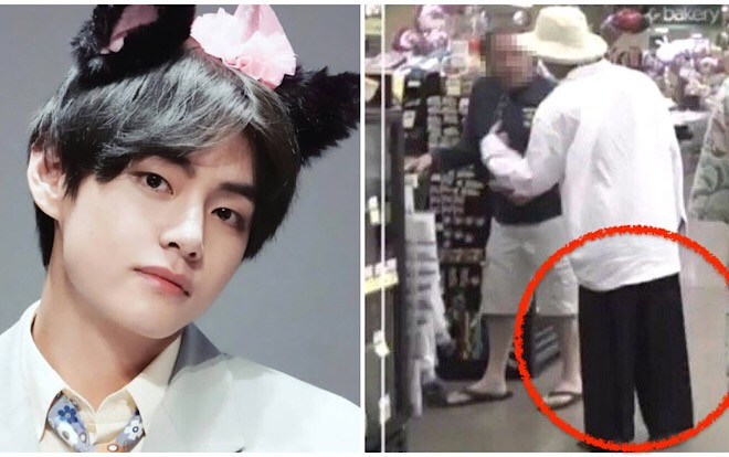 Quần ống rộng mang phong cách 'bà ngoại' của V (BTS) trở thành 'hot trend', gây sốt trên MXH Ảnh 2