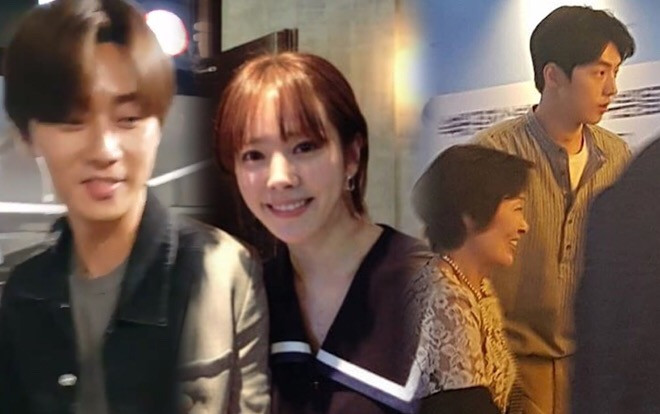 Bắt gặp Han Ji Min - Park Seo Joon và Nam Joo Hyuk tại buổi công chiếu 'Ký sinh trùng' Ảnh 2