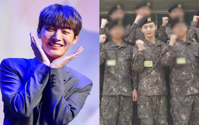 Sau 1 tuần nhập ngũ, Yoon Jisung liền viết thư cho người hâm mộ Ảnh 2