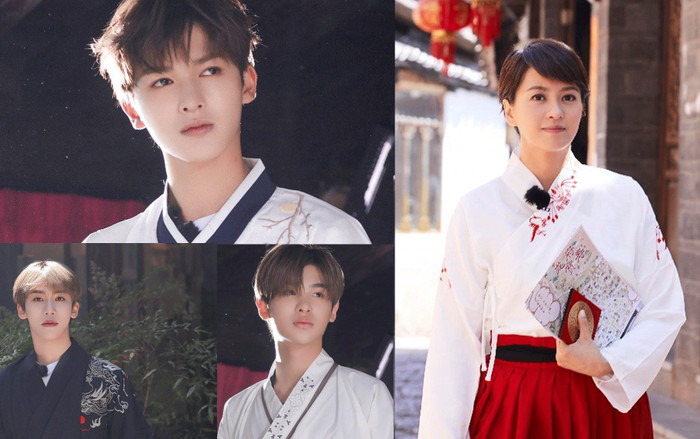 Lương Vĩnh Kỳ trong trang phục thời cổ đầy nhẹ nhàng, Chu Chính Đình - Hoàng Minh Hạo ra dáng vẻ công tử ôn nhu Ảnh 2