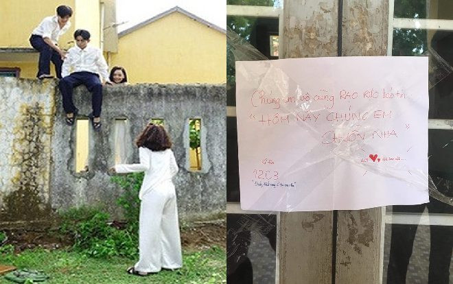 ‘Cúp học’ tập thể nhưng không muốn làm thầy cô thất vọng, đám học sinh để lại mẩu giấy nhắn bá đạo thế này đây Ảnh 2