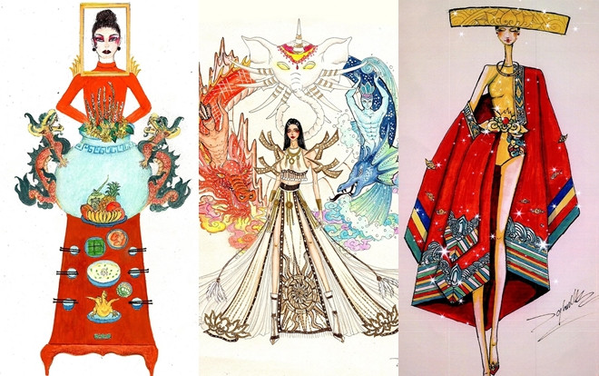 Trang phục dân tộc cho Hoàng Thùy: Cuộc chiến của những thiết kế 'triệu like' Ảnh 2