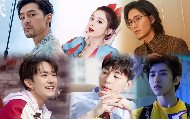 Sao Hoa ngữ đón tháng 6 với hình ảnh tươi mới: Cổ Lực Na Trát hóa công chúa, Dịch Dương Thiên Tỉ năng động Ảnh 2