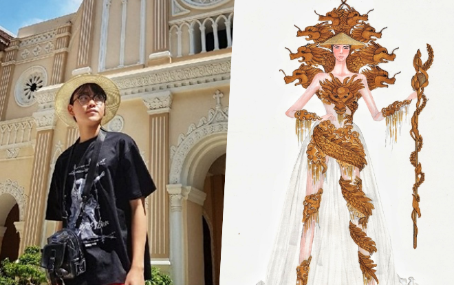 Chủ nhân của Cửu Long Giang - Miss Universe 2019 : Khi ‘thần Rồng đạp mây’ và giây phút thăng hoa để tạo nên bộ trang phục Ảnh 2