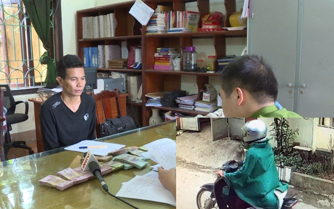 Nghi phạm mặc áo mưa, cầm súng nhựa vào ngân hàng cướp hơn 500 triệu đồng có thể đối diện án tù chung thân Ảnh 2