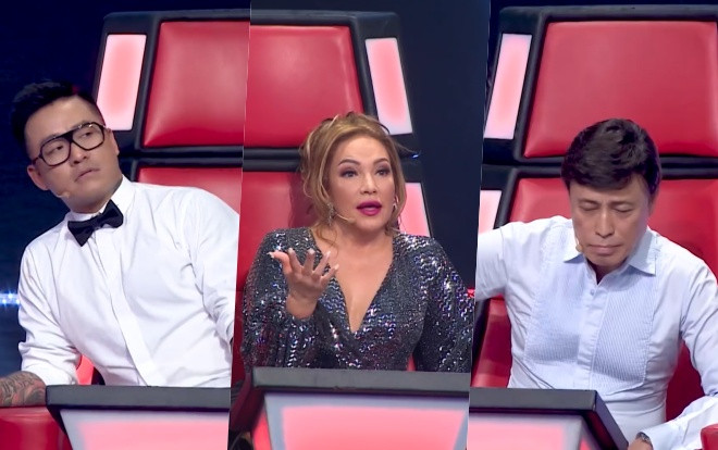 Teaser Đo ván The Voice 2019: HLV Thanh Hà gục mặt, Tuấn Ngọc - Tuấn Hưng đứng dậy bỏ ghế nóng Ảnh 2