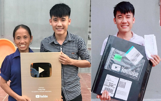 Hưng Vlog - con trai Bà Tân Vlog - chính thức đạt nút vàng Youtube Ảnh 2