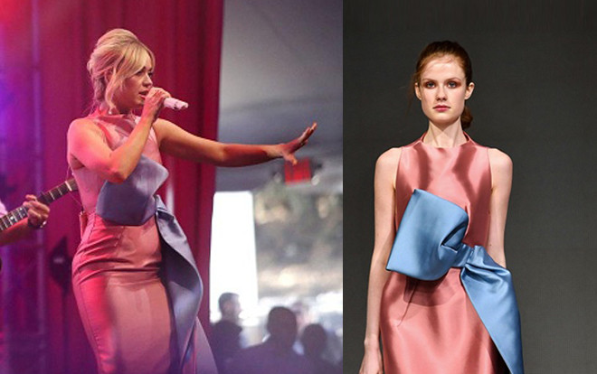 Katy Perry sang trọng điệu đà bất ngờ trong bộ váy của NTK Việt Nam Ảnh 2