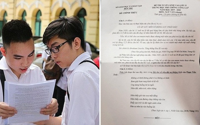 Đề Văn vào lớp 10 ở Bến Tre nhầm lẫn nghiêm trọng dữ liệu về Tổng thống Mỹ Ảnh 2