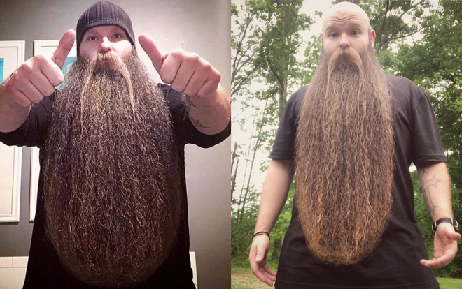 Bị nói 'điên rồ', người đàn ông vẫn hạnh phúc với chòm râu 'bảnh' dài 80 cm nuôi suốt 5 năm Ảnh 2