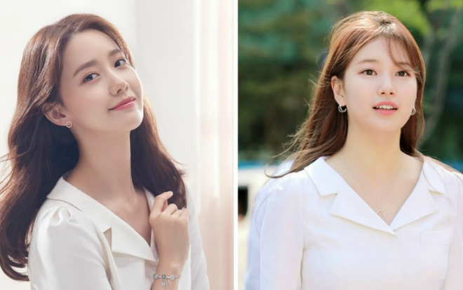 Không hẹn mà gặp, Suzy và YoonA cùng diện váy trắng tinh khôi Ảnh 2