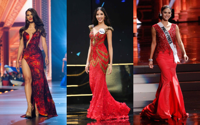 Top 10 đầm dạ hội màu đỏ đẹp nhất lịch sử Miss Universe, Hoàng Thùy tham khảo ắt sẽ 'vừa đỏ vừa thơm' Ảnh 2