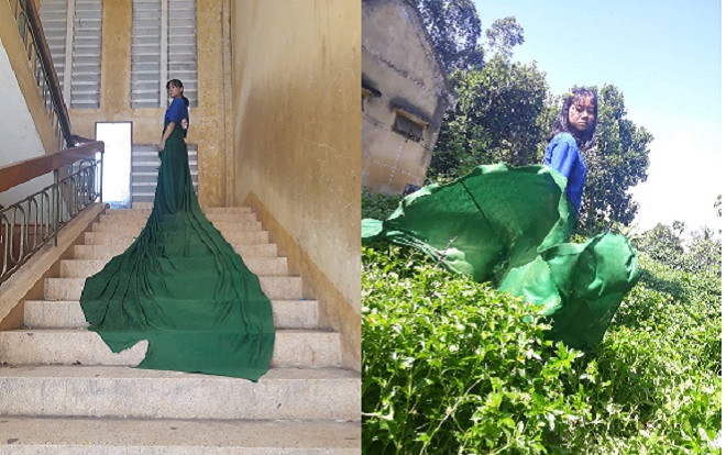 Chẳng cần make -up lồng lộn hay đầu tư trang phục, nữ sinh Đồng Tháp vẫn nổi rần rần với bộ ảnh 0 đồng cực 'bá đạo' Ảnh 2