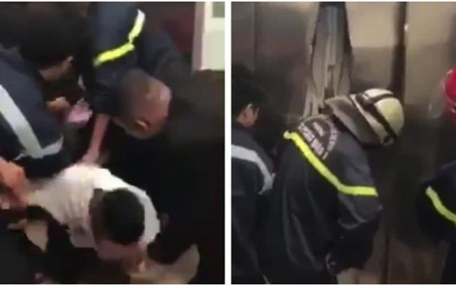 Giải cứu 21 người mắc kẹt trong thang máy Sài Gòn, 1 nạn nhân gục ngã do hoảng loạn Ảnh 2