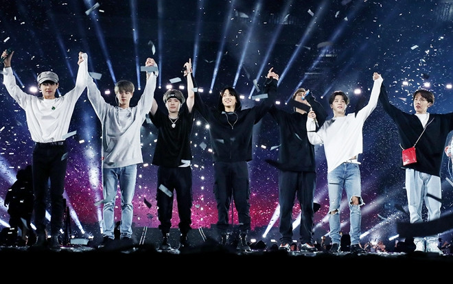 Bất chấp hàng loạt khoảng trống trong concert, World Tour của BTS vẫn khiến Big Hit 'bội thu', vượt lên trên cả Big 3 Ảnh 2