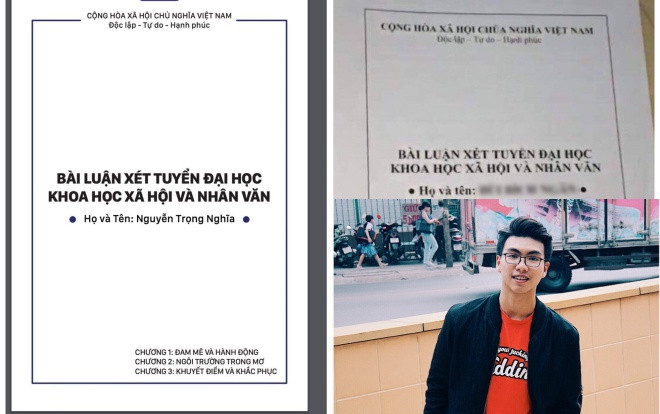 Nữ sinh 3 năm liền đạt HS giỏi Thành phố bị tố đạo luận văn giống 80% nam sinh Nhân Văn để được xét tuyển thẳng vào trường Ảnh 2