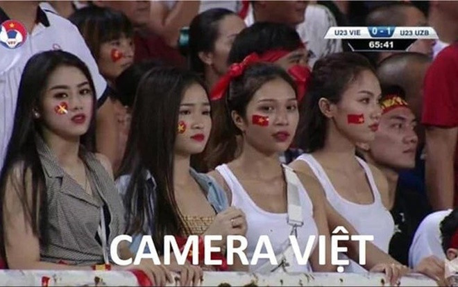 Khoảnh khắc tia gái xinh trên khán đài bóng đá: Cameraman Việt chưa bao giờ làm chúng ta thất vọng! Ảnh 2