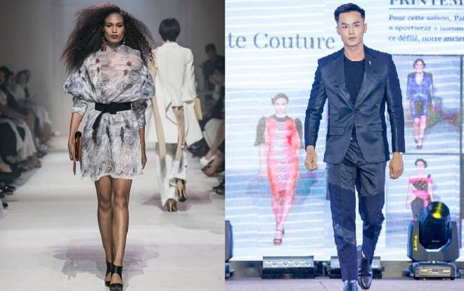 Dàn người mẫu chuyên nghiệp xuất hiện trình diễn tại Chung kết HUTECH Designer 2019 Ảnh 2