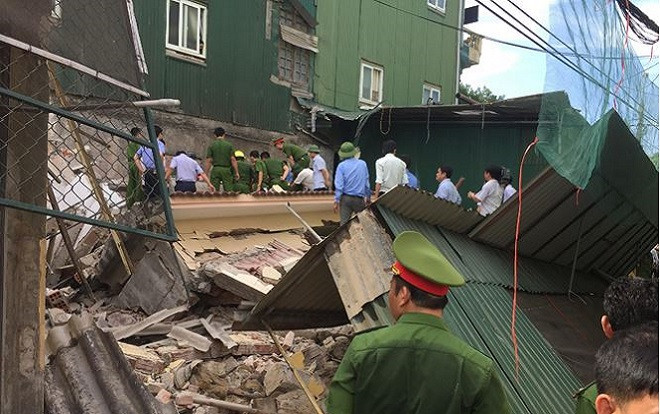 Nạn nhân trong vụ sập nhà ở TP Hà Tĩnh đã tử vong Ảnh 2