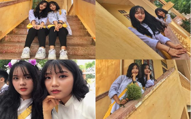 Đăng tải loạt ảnh kỷ niệm trong buổi lễ tổng kết, đôi bạn thân 'hotgirl' khiến cộng đồng mạng rần rần xin ‘info’ Ảnh 2