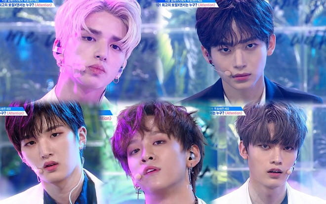 Ca khúc 'Attention' của Charlie Puth đại náo sân khấu 'Produce X 101': Goo Jung Mo bừng sáng Ảnh 2