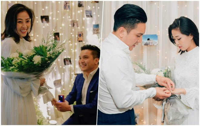 Liêu Hà Trinh chia sẻ toàn bộ khoảnh khắc được cầu hôn ngọt ngào: 'Mình ok liền sợ bị lật kèo!' Ảnh 2