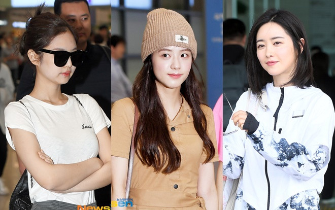 Jisoo rạng rỡ đối lập với Jennie, áp đảo nhan sắc 'Phạm Băng Băng Hàn Quốc' tại sân bay Ảnh 2