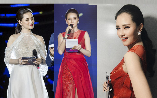 MC xinh nhất nhì VTV thay 2 váy dạ hội lộng lẫy một buổi tối Ảnh 2