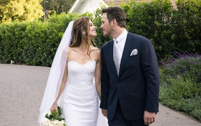 Chris Pratt và Katherine Schwarzenegger chia sẻ tấm ảnh cưới đầu tiên của mình Ảnh 2