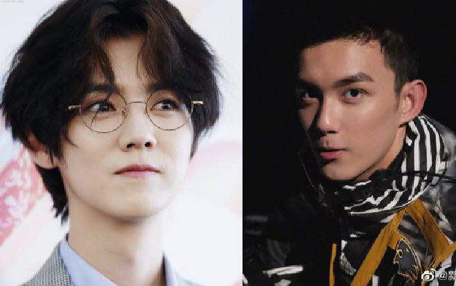 Lộc Hàm xuất hiện với cặp kính đã trở thành hot search trong buổi họp báo phim 'Xuyên việt hỏa tuyến' cùng Ngô Lỗi Ảnh 2