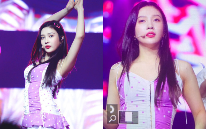 Joy (Red Velvet) bị dìm hàng bởi chiếc váy chấm bi sến súa khiến khán giả hâm mộ thất vọng Ảnh 2
