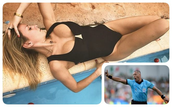 'Đường cong' nóng bỏng của vợ trọng tài bắt chính trận khai mạc Copa America Ảnh 2