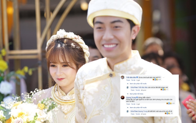 'Nhọ' như Cris Phan: Đăng ảnh cưới tình cảm, toàn bị BB Trần, Huy Cung vô hỏi 'Ủa không chơi 3D nữa hả anh?' Ảnh 2